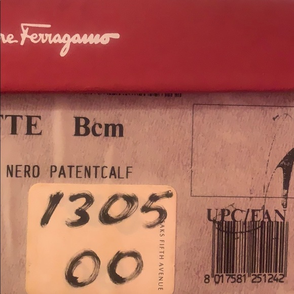 💐💕AUTHENTIC SALVATORE FERRAGAMO PEEK TOE PUMP💐 - Picture 8 of 8